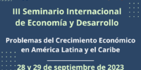 III Seminario Internacional de Economía y Desarrollo